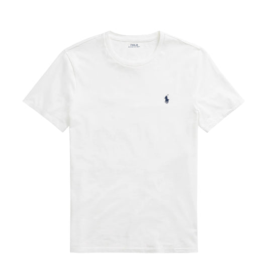 Polo Ralph Lauren Custom Slim Fit Cotton T-Shirt White
