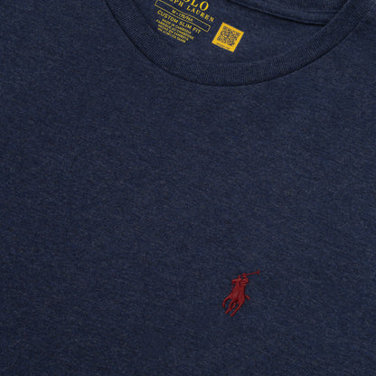 Polo Ralph Lauren Custom Slim Fit Jersey L/S T-Shirt Spring Navy Heather