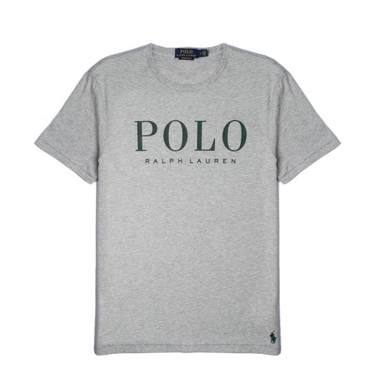 Polo Ralph Lauren Custom Slim Fit Logo Jersey T-Shirt Andover Heather - The Sporting Lodge
