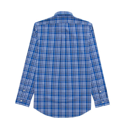 Polo Ralph Lauren Custom Fit Check Shirt Blue Multi - The Sporting Lodge