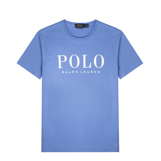 Polo Ralph Lauren Custom Slim Fit Logo Jersey T-Shirt Harbour Island Blue