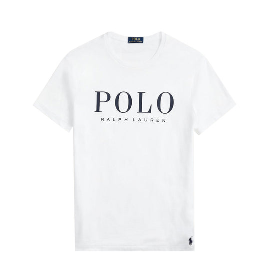Polo Ralph Lauren Custom Slim Fit Logo Jersey T-Shirt White
