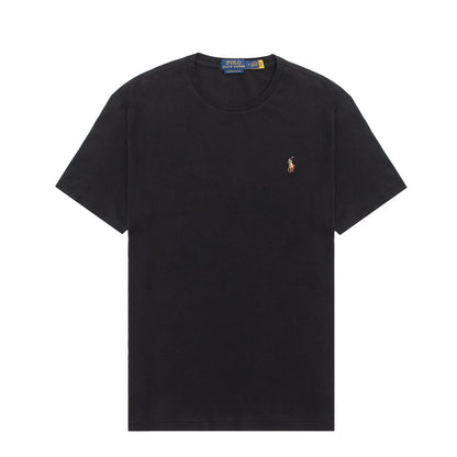 Polo Ralph Lauren Custom Slim Fit Soft Cotton T-Shirt Black - The Sporting Lodge