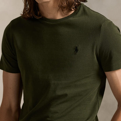 Polo Ralph Lauren Custom Slim Fit T-Shirt Company Olive - The Sporting Lodge