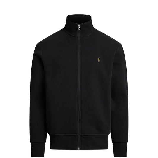 Polo Ralph Lauren Double Knit Track Jacket Polo Black - The Sporting Lodge