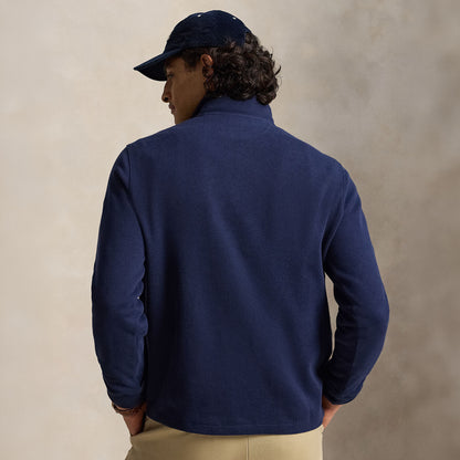 Polo Ralph Lauren Estate Rib Quarter Zip Pullover Cruise Navy