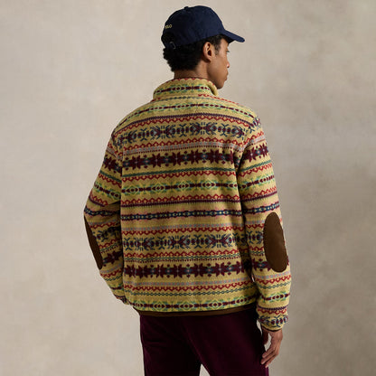 Polo Ralph Lauren Fair Isle-Inspired Fleece Pullover Camel Combo