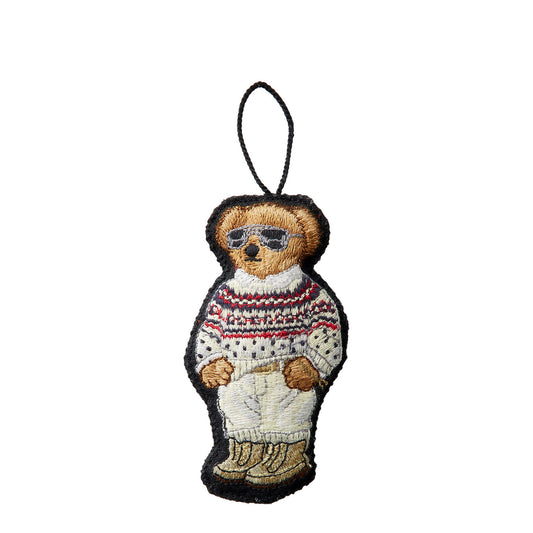 Polo Ralph Lauren Fair Isle Polo Bear Ornament