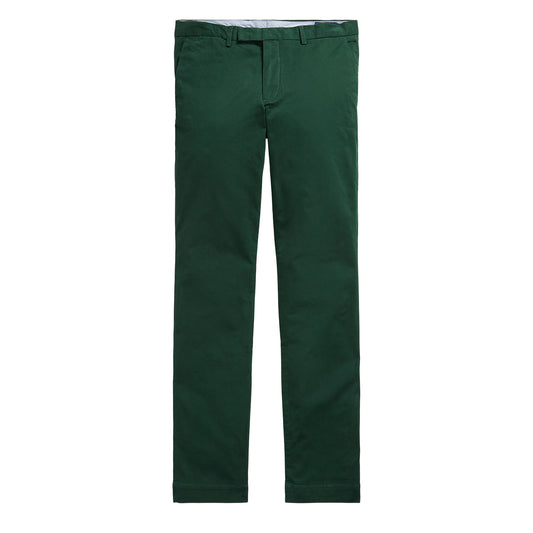 Polo Ralph Lauren Greenwich Slim Fit Stretch Chino Trouser College Green