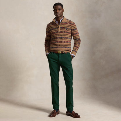 Polo Ralph Lauren Greenwich Slim Fit Stretch Chino Trouser College Green