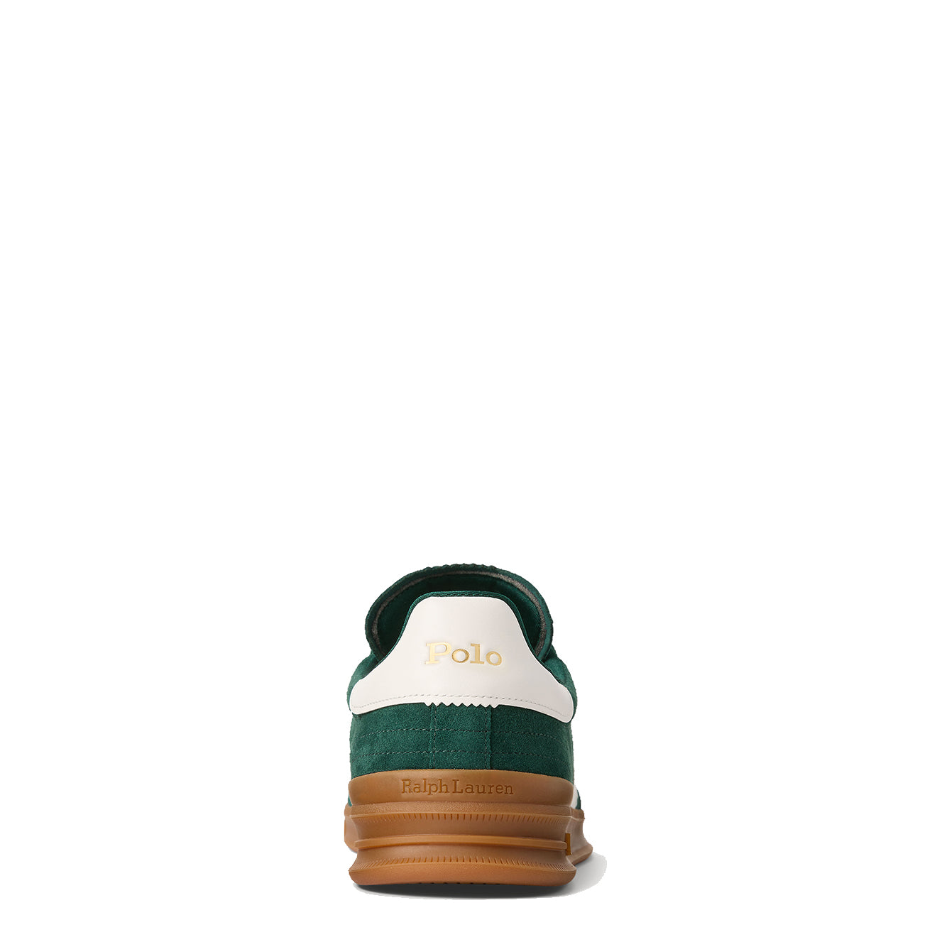 Polo Ralph Lauren Heritage Aera Suede Trainer Forest / Off White - The Sporting Lodge