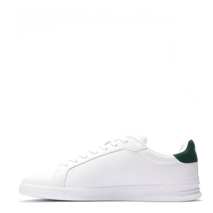Polo Ralph Lauren Heritage Court II Leather Trainer White / New Forest