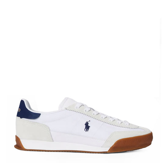 Polo Ralph Lauren Hesta Trainer White / Navy - The Sporting Lodge