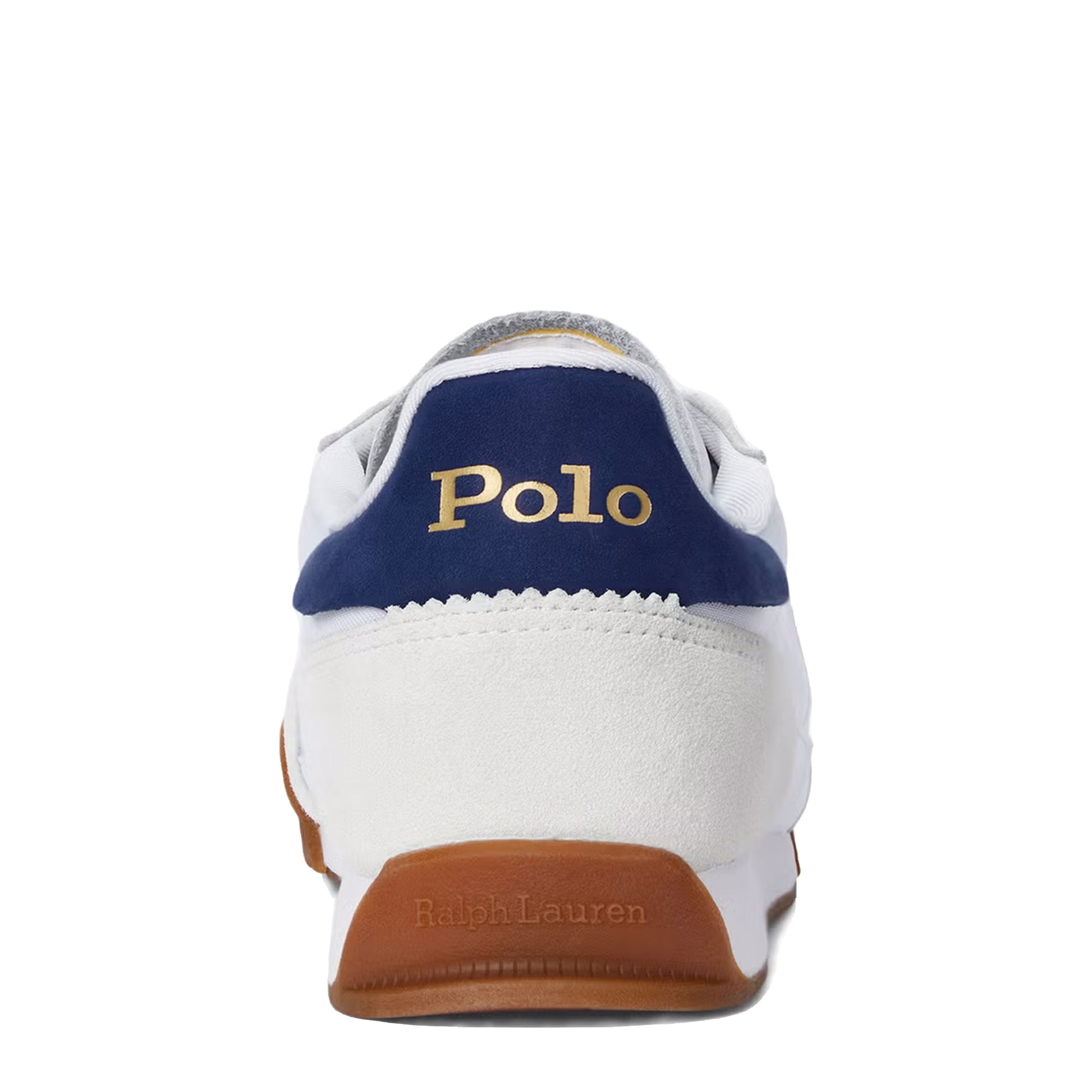 Polo Ralph Lauren Hesta Trainer White / Navy - The Sporting Lodge