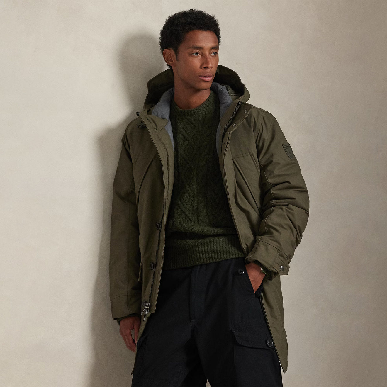 Polo Ralph Lauren Hooded Down Parka Ranger Green