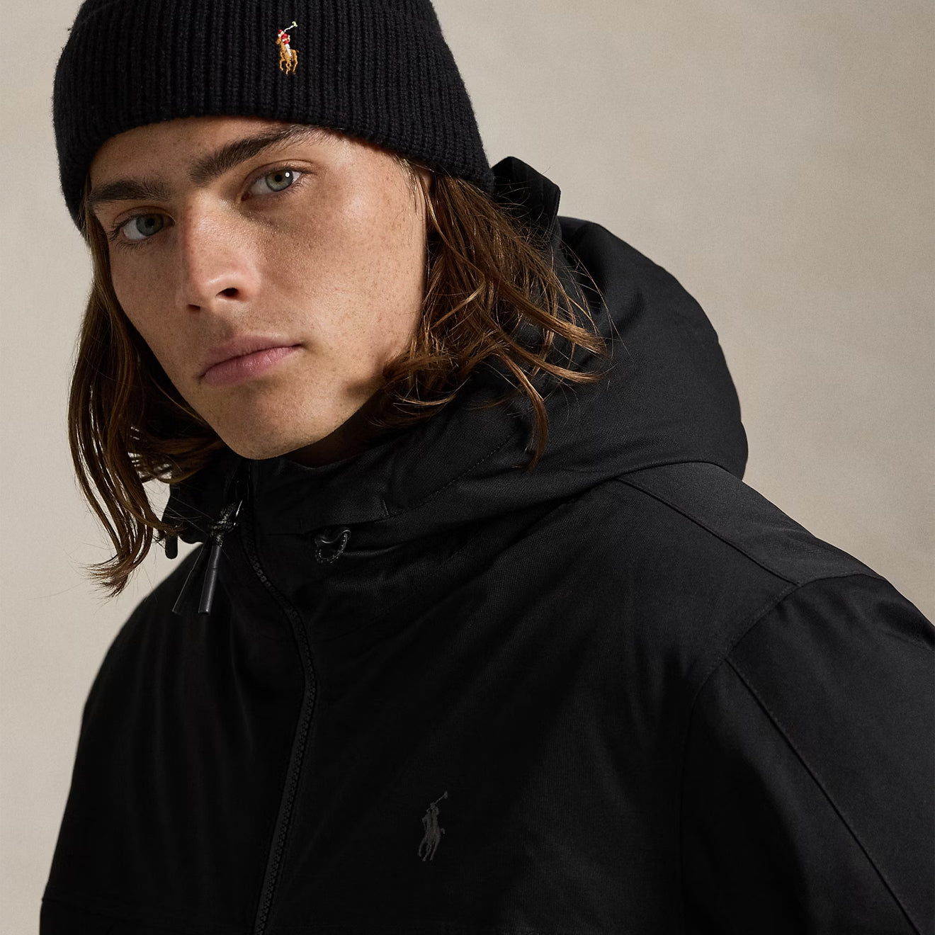 Polo Ralph Lauren Insulated Hooded Jacket Polo Black - The Sporting Lodge