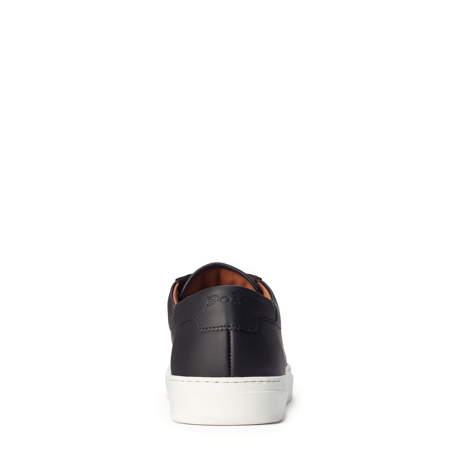 Polo Ralph Lauren Jermain Leather Trainer Black