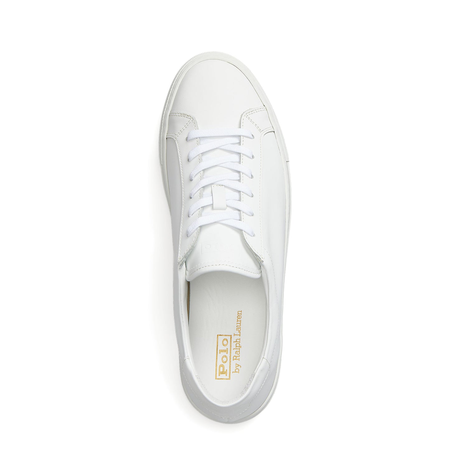 Polo Ralph Lauren Jermain Leather Trainer White