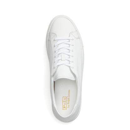 Polo Ralph Lauren Jermain Leather Trainer White