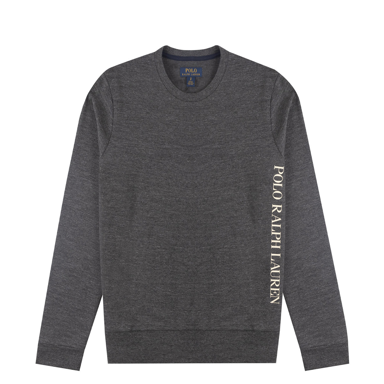 Polo Ralph Lauren L/S Crew Sleep Top Charcoal Heather