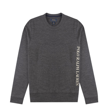 Polo Ralph Lauren L/S Crew Sleep Top Charcoal Heather