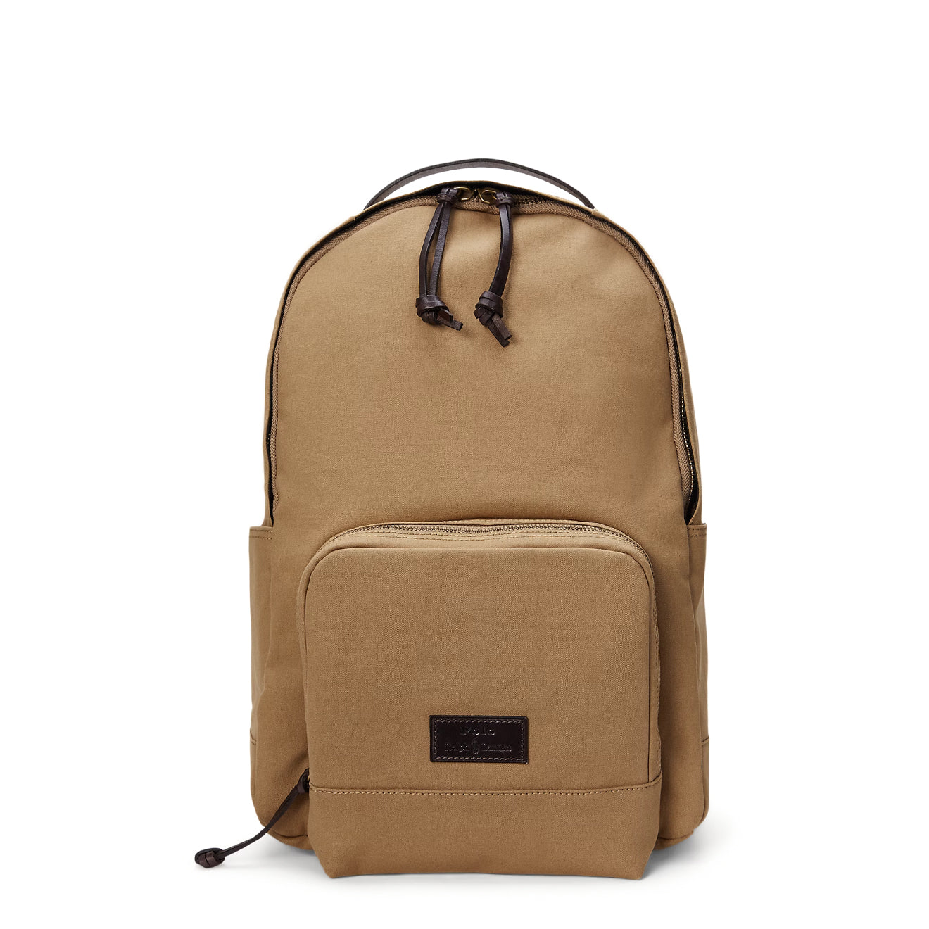 Polo Ralph Lauren Leather Trim Canvas Backpack Montana Khaki