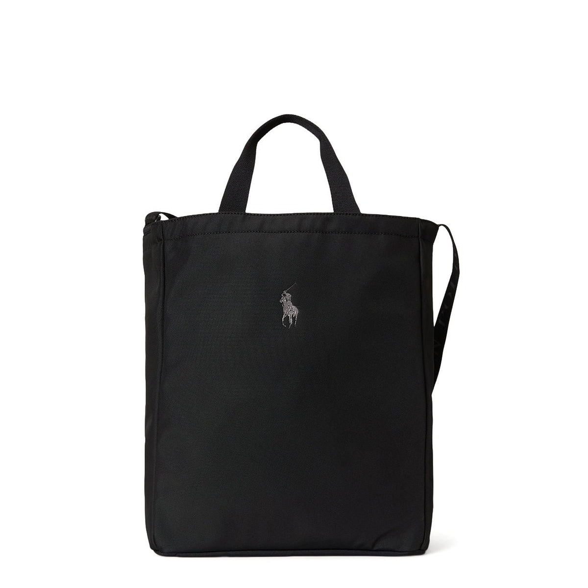 Polo Ralph Lauren Logo Trim Shopper Tote Bag Black