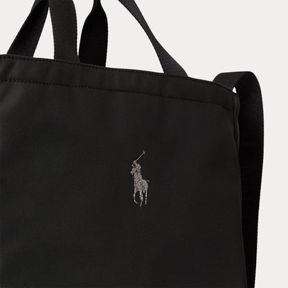 Polo Ralph Lauren Logo Trim Shopper Tote Bag Black
