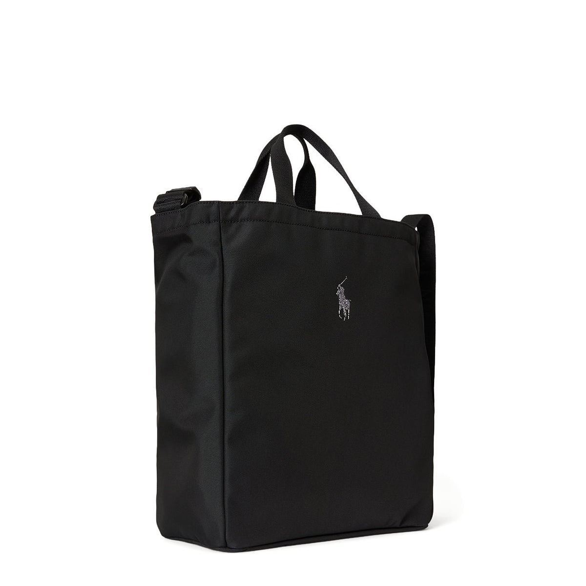 Polo Ralph Lauren Logo Trim Shopper Tote Bag Black