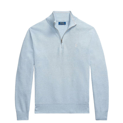 Polo Ralph Lauren Long Sleeve Pullover Standard Blue Hyacinth Heather