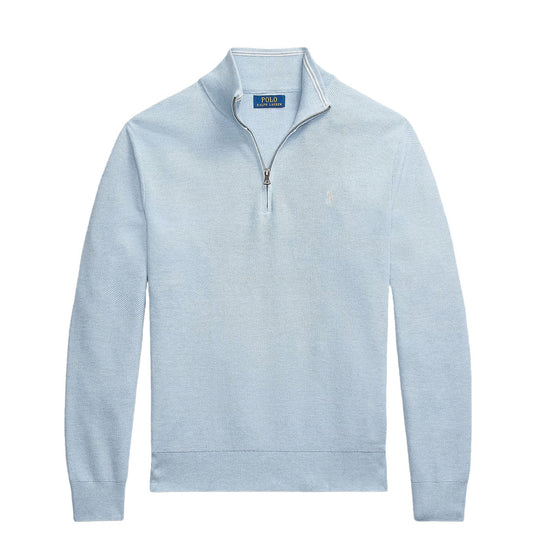 Polo Ralph Lauren Long Sleeve Pullover Standard Blue Hyacinth Heather