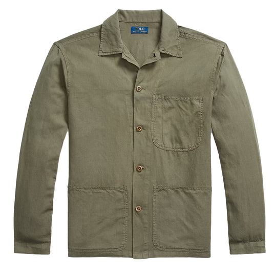 Polo Ralph Lauren Long Sleeve Sport Shirt New Olive - The Sporting Lodge