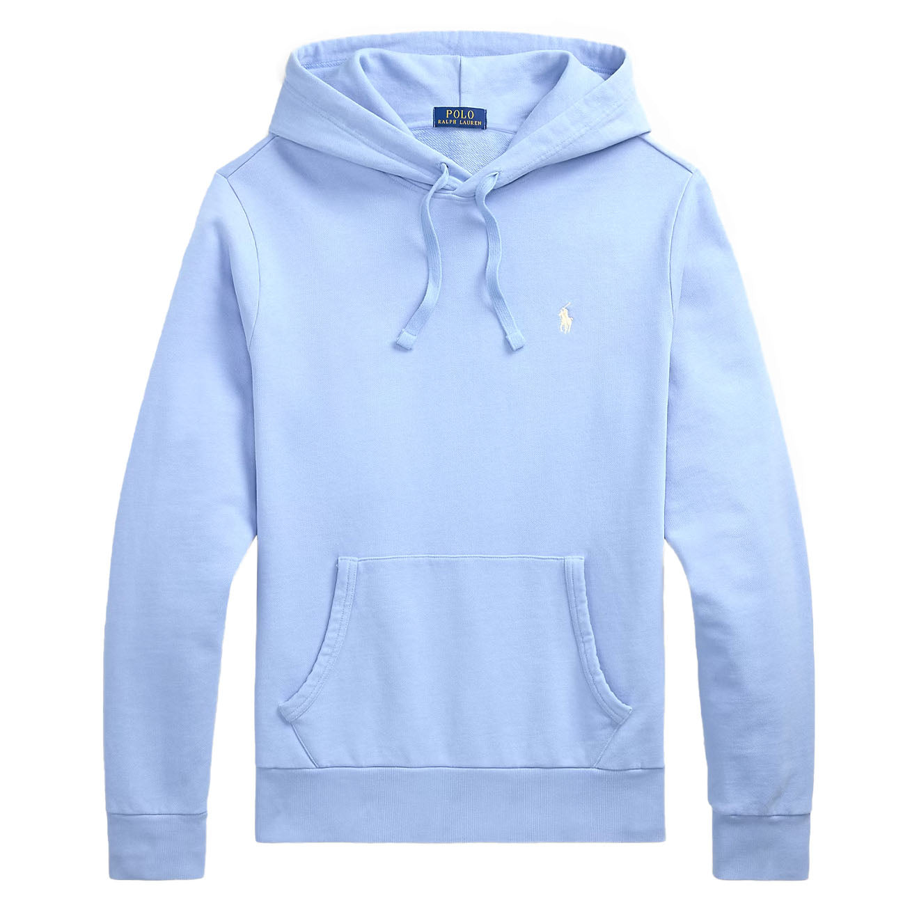 Polo Ralph Lauren Loopback Fleece Hoodie Chambray Blue | The