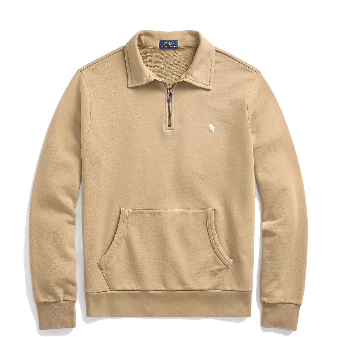 【POLO RALPH LAUREN】 Loopback Fleece Quarter-Zip Sweatshirt Loopback Fleece Quarter-Zip Sweatshirt for Men | Ralph