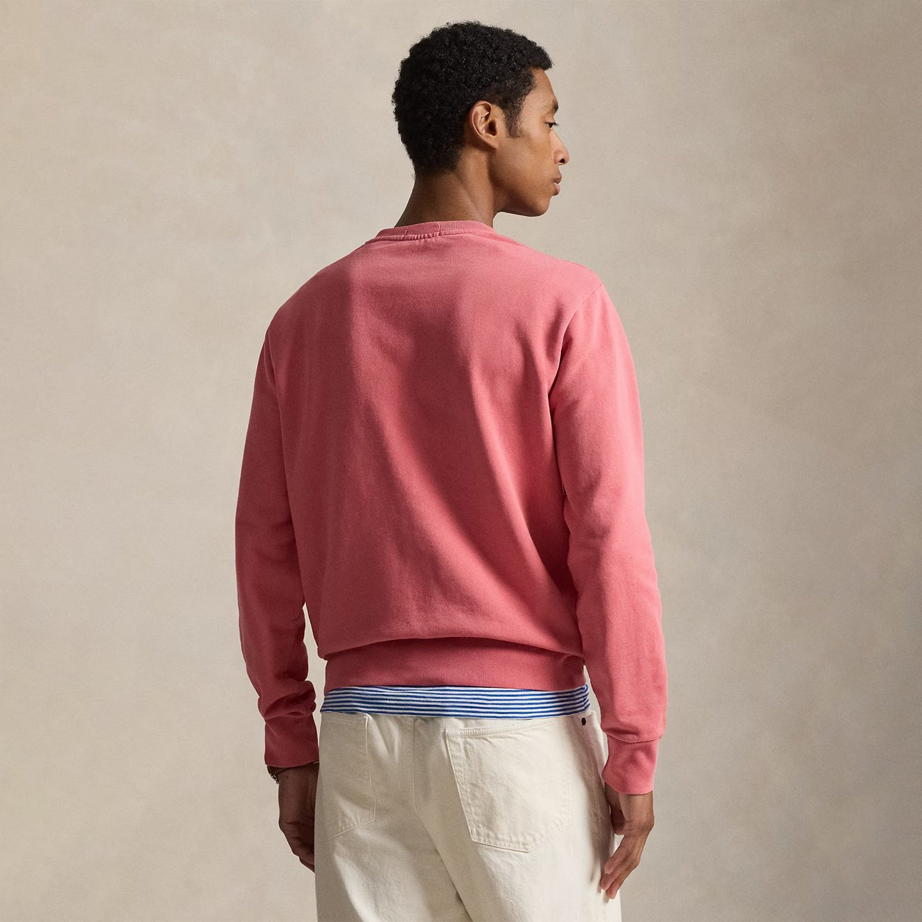 Polo Ralph Lauren Loopback Fleece Sweatshirt Red Sky - The Sporting Lodge