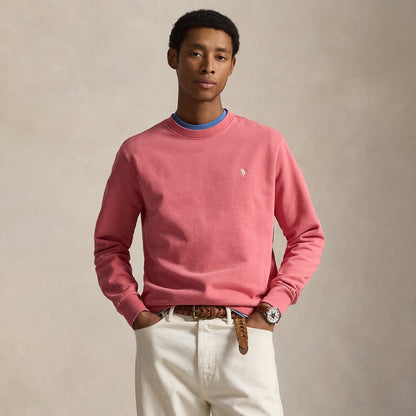 Polo Ralph Lauren Loopback Fleece Sweatshirt Red Sky - The Sporting Lodge