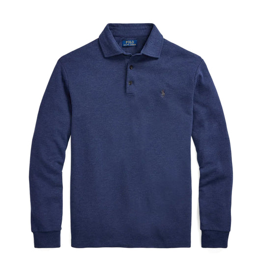 Polo Ralph Lauren Luxury Jersey Polo Shirt Spring Navy Heather