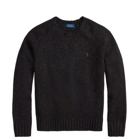 Polo Ralph Lauren Marled Wool-Blend Sweater Charcoal Marl
