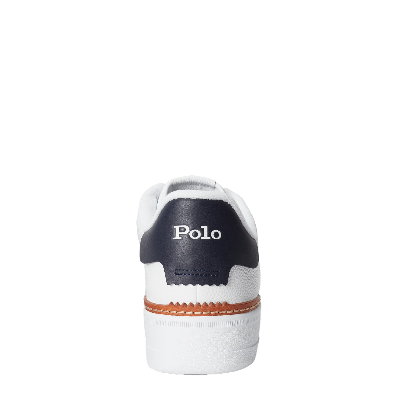 Polo Ralph Lauren Masters Court Leather Trainer White / Navy