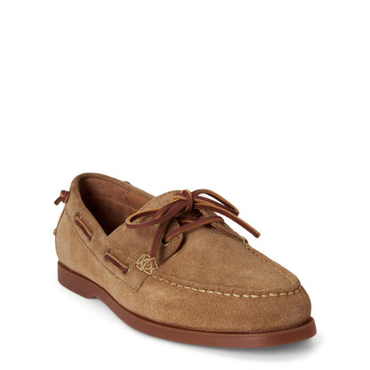 Polo Ralph Lauren Merton Suede Boat Shoe Desert Tan
