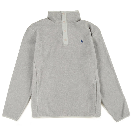 Polo Ralph Lauren Mockneck Pullover Fleece Andover Heather - The Sporting Lodge