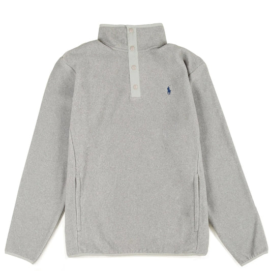 Polo Ralph Lauren Mockneck Pullover Fleece Andover Heather