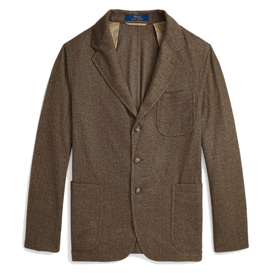 Polo Ralph Lauren Modern Herringbone Blazer Brown/Tan - The Sporting Lodge