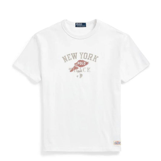 Polo Ralph Lauren New York T-Shirt Classic Oxford White - The Sporting Lodge