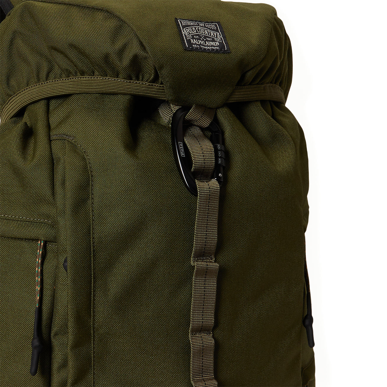 Polo Ralph Lauren Nylon Oxford Outdoor Backpack Olive