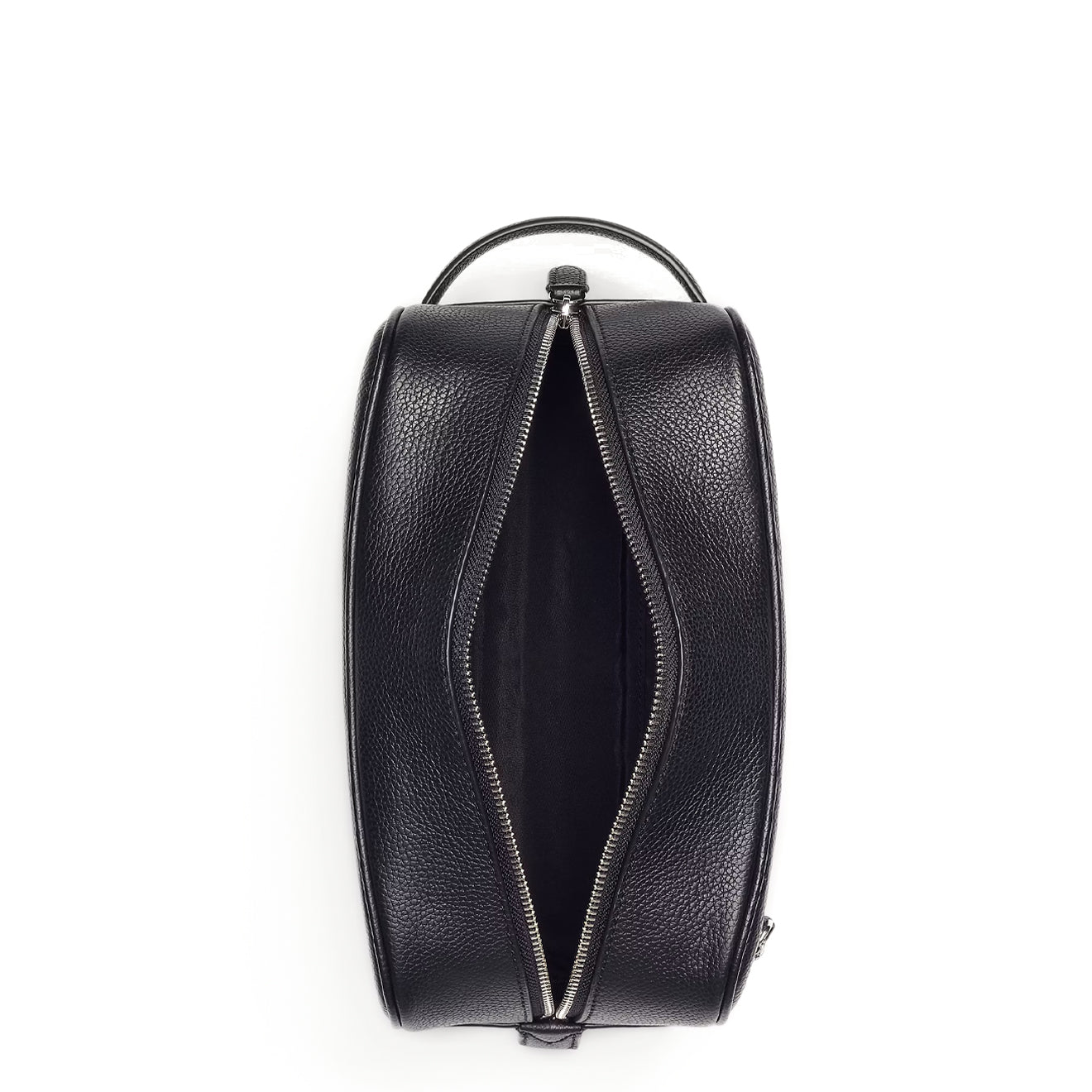 Polo Ralph Lauren Pebbled Leather Travel Case Black