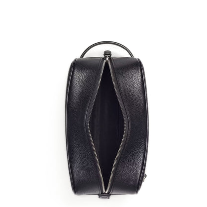 Polo Ralph Lauren Pebbled Leather Travel Case Black