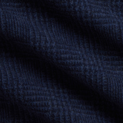 Polo Ralph Lauren Plaid Wool-Blend Overshirt Navy