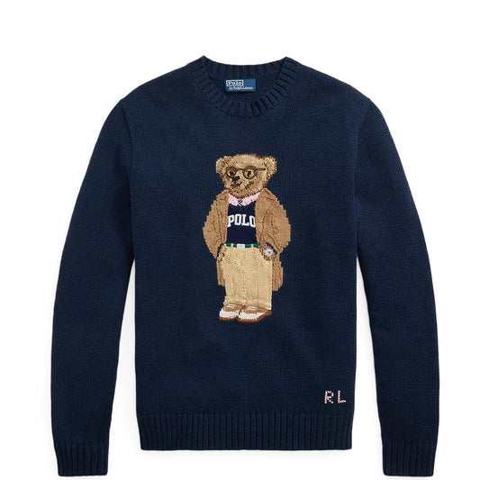 Polo Ralph Lauren Polo Bear Sweater Navy - The Sporting Lodge