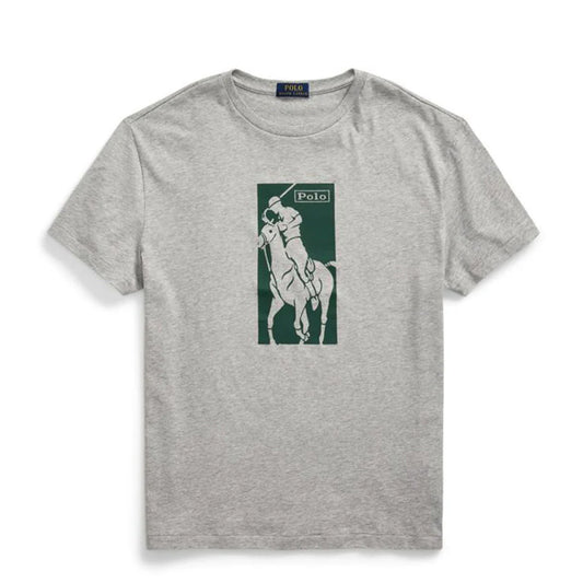 Polo Ralph Lauren Pony Print T-Shirt Andover Heather - The Sporting Lodge